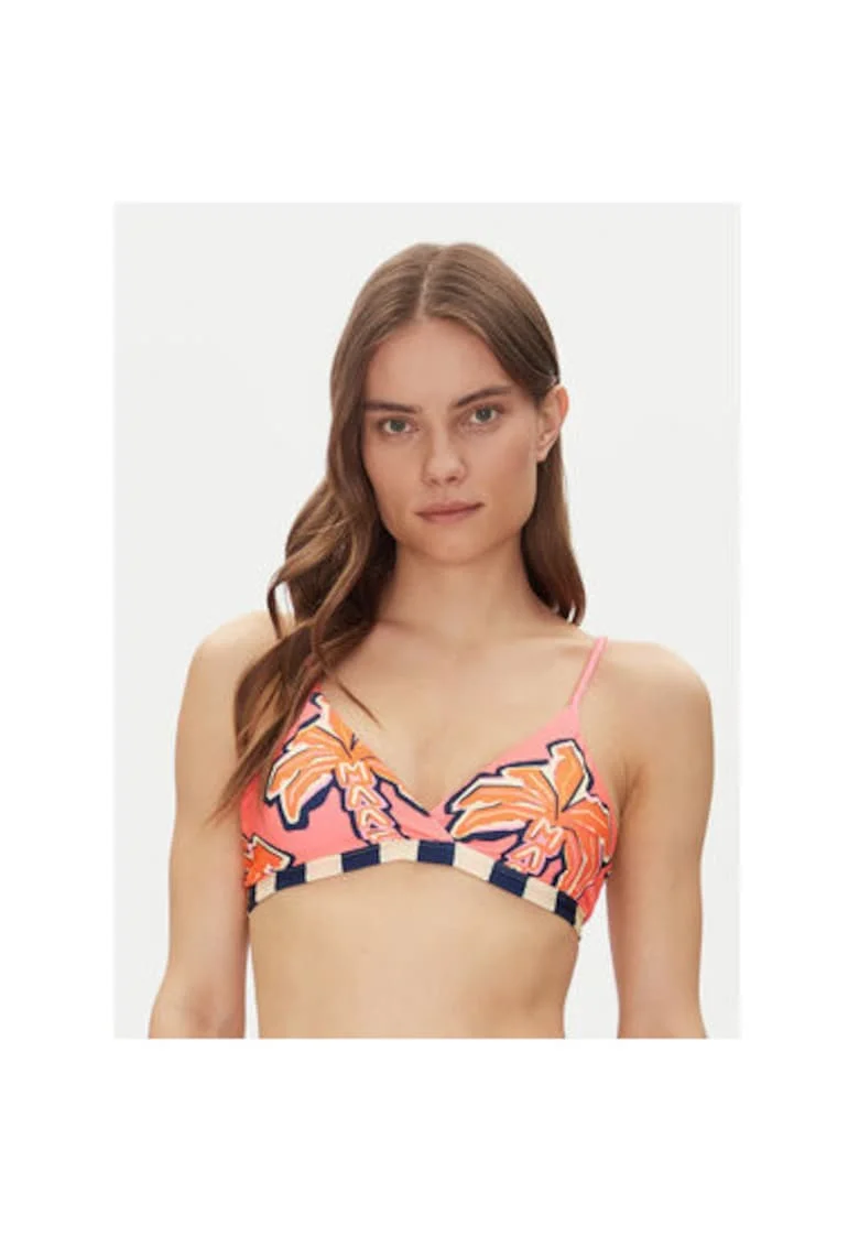 Sutien de baie dama  PT5181STR003, Poliester reciclat, Roz, Roz