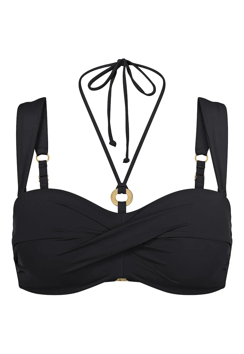 Sutien de baie dama  10222253, Poliamida/Elastan, Negru, Negru