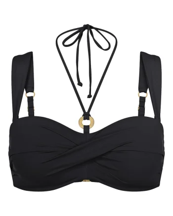 Sutien de baie dama  10222253, Poliamida/Elastan, Negru, Negru