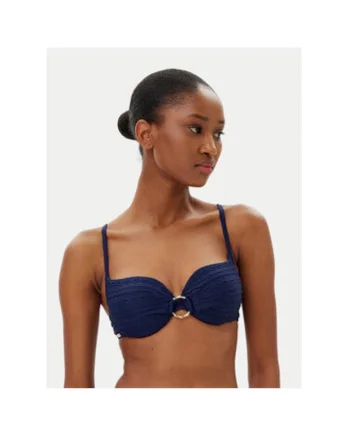 Sutien de baie dama  BM017, Poliamida/Elastan, Bleumarin, Bleumarin