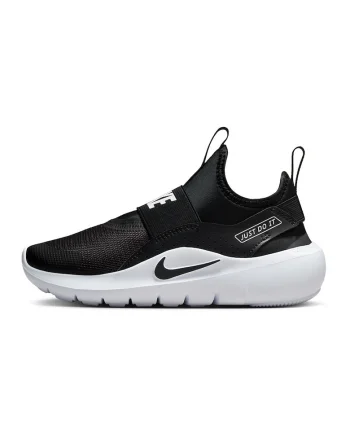 Pantofi slip-on Flex Runner 4 cu bareta elastica pentru alergare, Alb/Negru