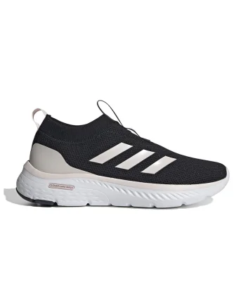 Pantofi sport slip-on Cloudfoam, Alb fildes/Negru