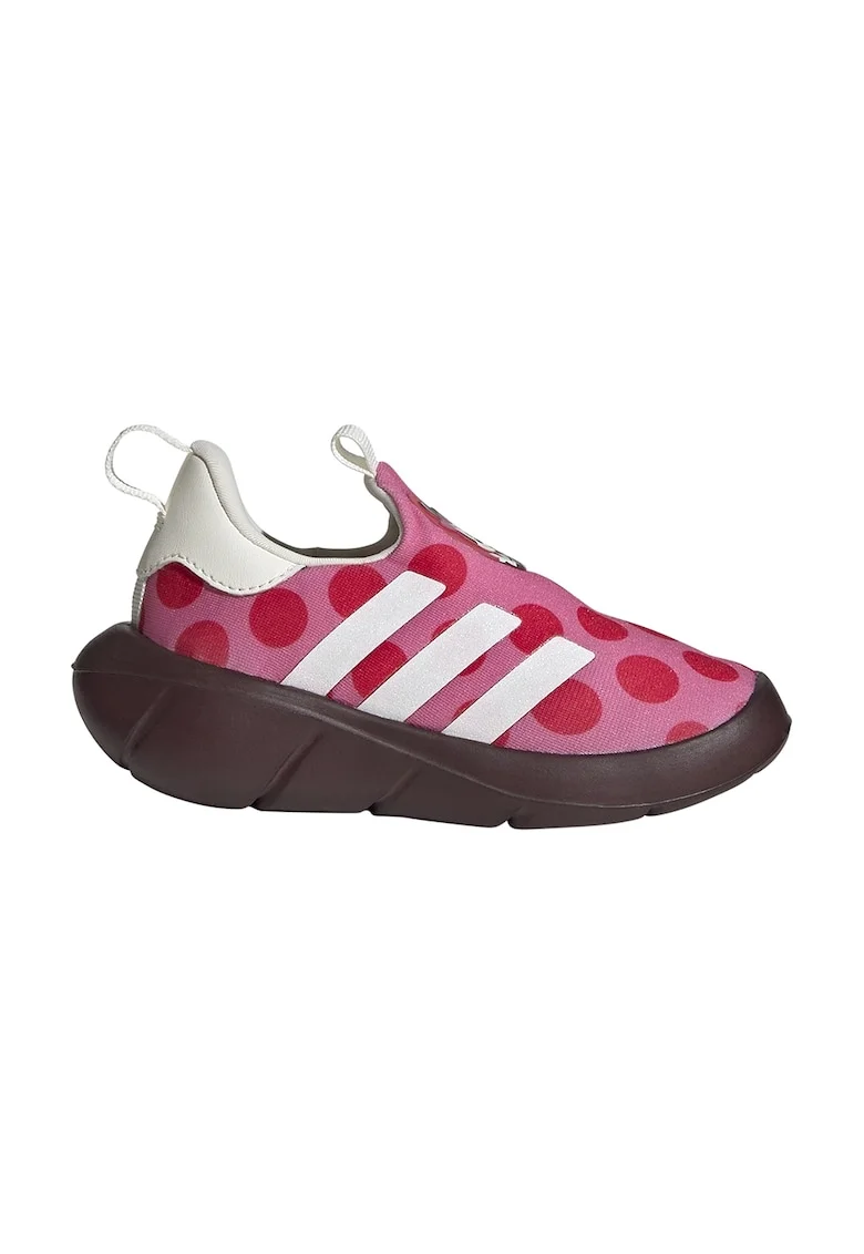 Pantofi sport slip-on Disney Minnie Mouse, Alb/Roz