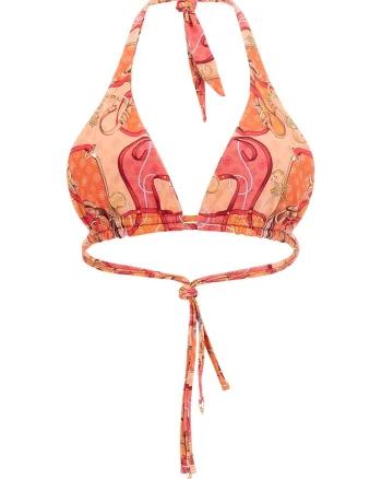 Sutien de baie halter, Portocaliu