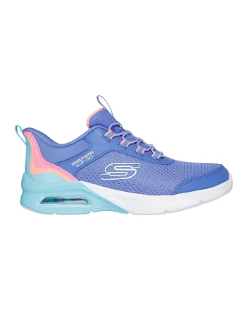 Pantofi sport slip-ins Microspec Max - Color Trifect, Portocaliu/Albastru inchis/Albastru glaciar