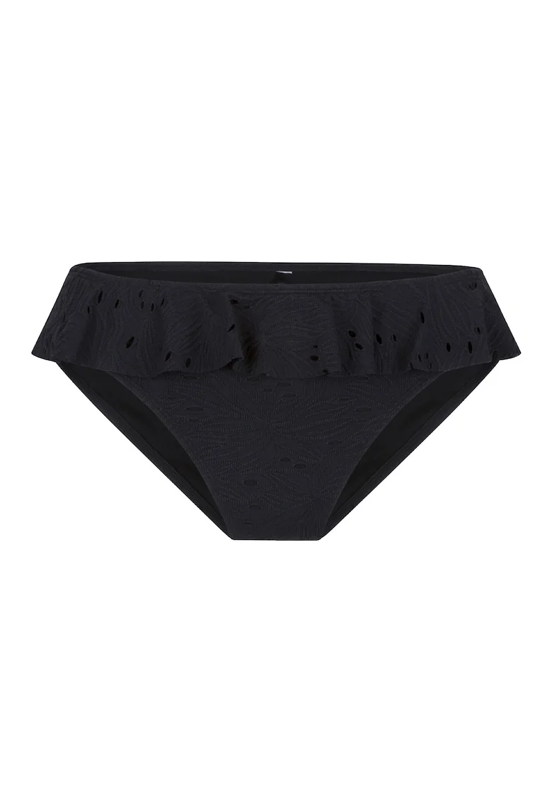 Slip cu volane 30933, Negru