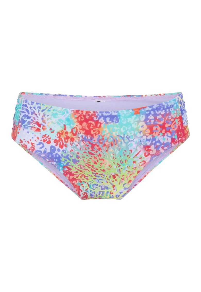 Slip hipster cu model abstract, Portocaliu