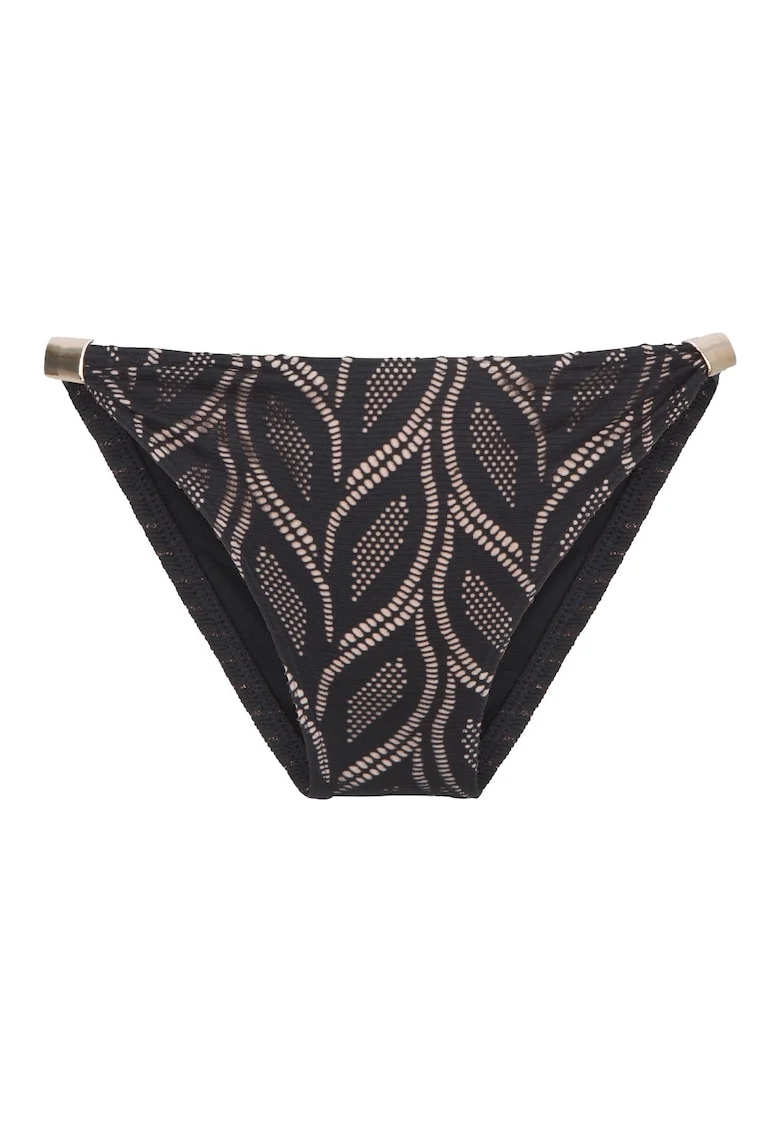 Slip cu aspect perforat 31451, Negru