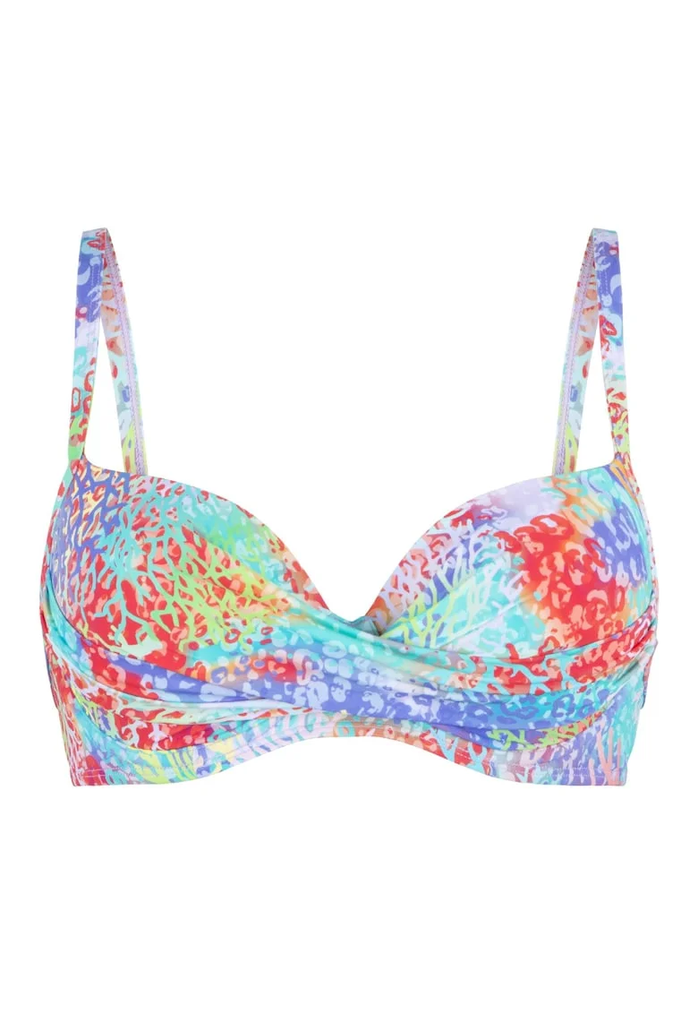 Sutien cu model si burete, Multicolor