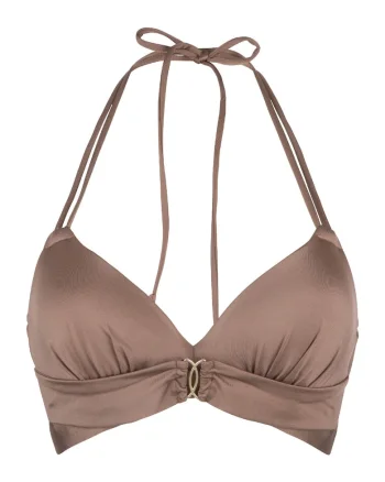 Sutien triunghiular de baie satinat 31461, Maro
