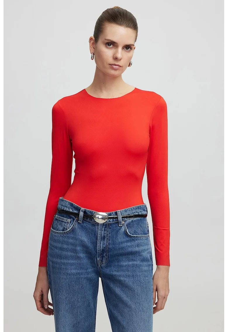 Body slim fit, Rosu