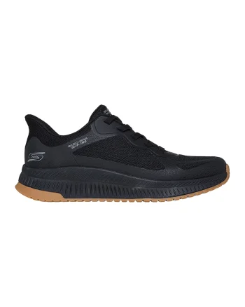 Pantofi sport Slip-ins™ Bobs Squad 4, Negru/Gri inchis