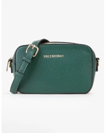 Geanta crossbody cu bareta intersanjabila de umar, Verde englez