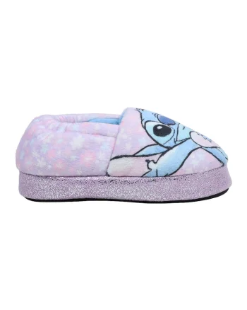 Papuci slip-on cu imprimeu Stitch, Lila/Albastru deschis