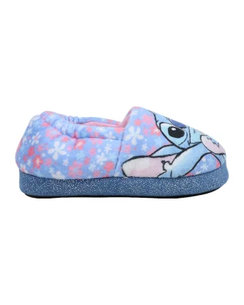 Papuci slip-on cu imprimeu Stitch, Fucsia/Albastru deschis