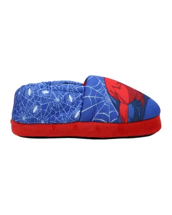 Papuci slip-on Spiderman, Rosu vermillion/Albastru deschis