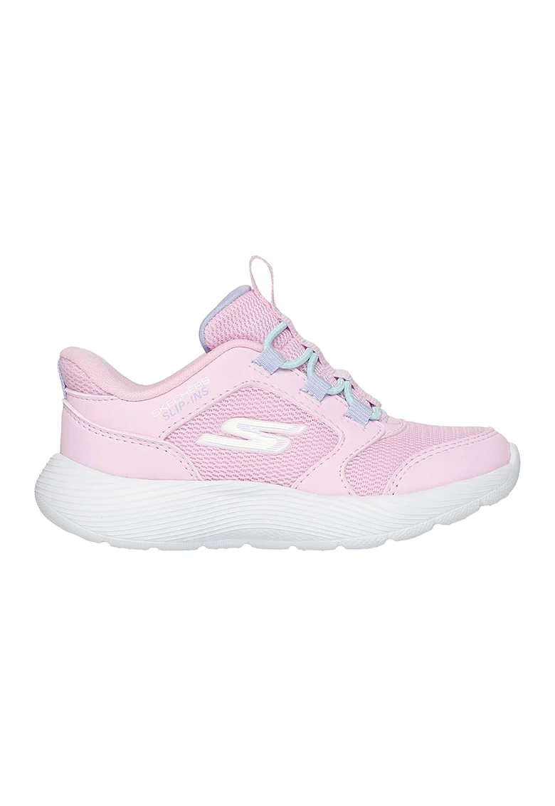 Pantofi sport slip-ins Dyna-Lite, Roz pastel/Alb optic