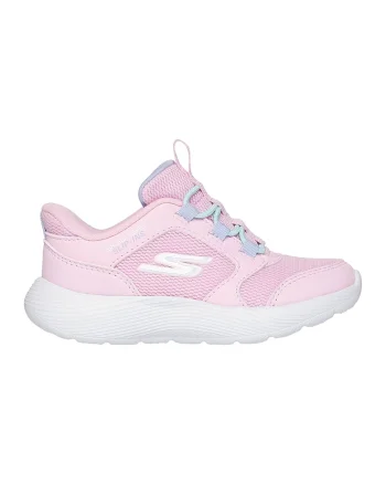Pantofi sport slip-ins Dyna-Lite, Roz pastel/Alb optic