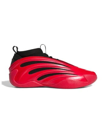 adidas Performance, Pantofi sport slip-on pentru baschet Harden Volume 9, Rosu