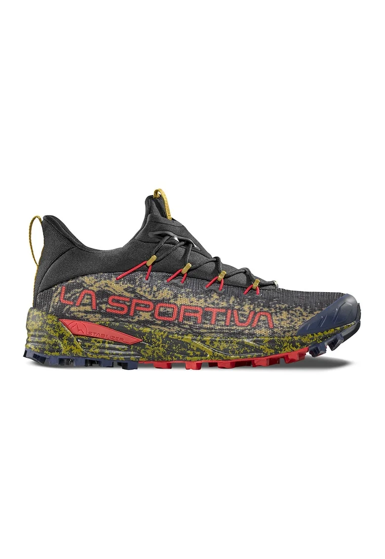 Pantofi slip-on pentru alergare Tempesta Goretex, Galben/Albastru/Gri inchis