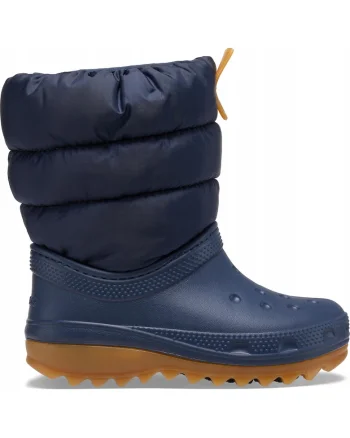 Cizme De Zapada Slip-on Copii, Classic Neo Puff Boot, Maro, Maro