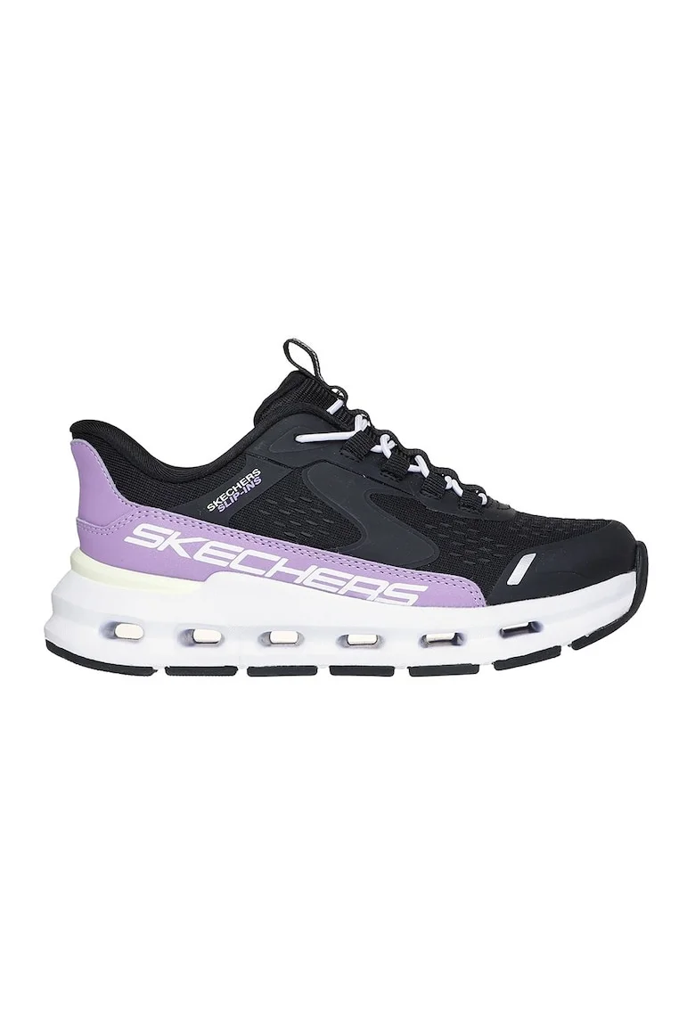 Pantofi sport Glide-Step Vista Lane Slip-Ins, Negru