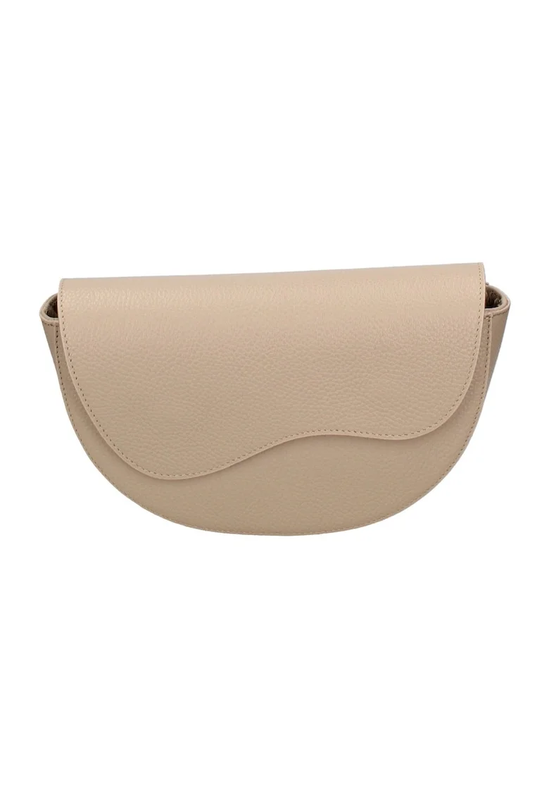 Geanta crossbody de piele, Maro cognac