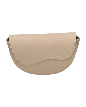 Geanta crossbody de piele, Maro cognac