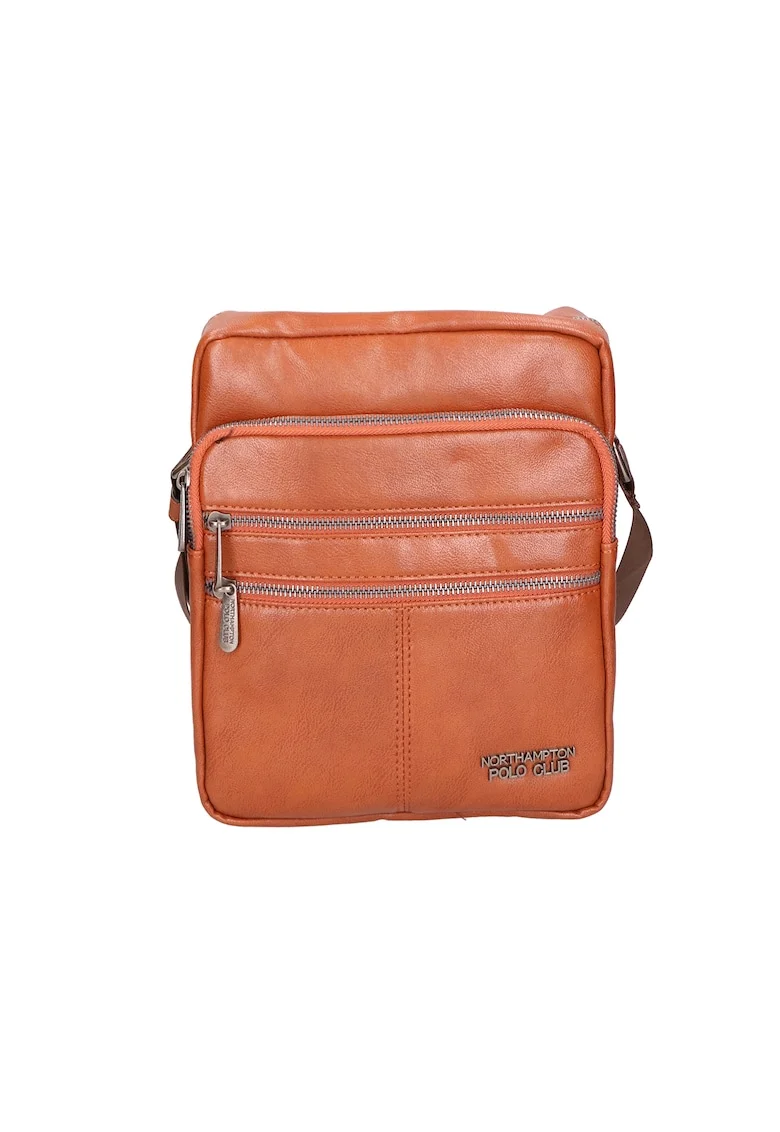 Geanta crossbody de piele ecologica, Maro