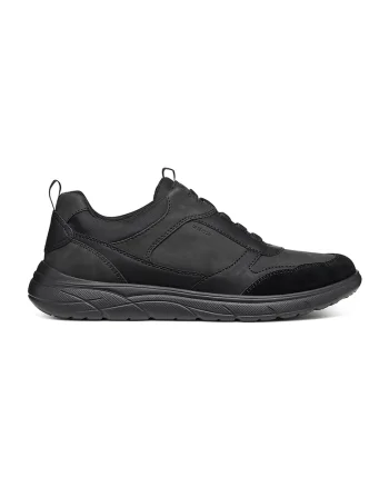 Pantofi sport slip-on cu detalii din piele intoarsa Portello, Negru