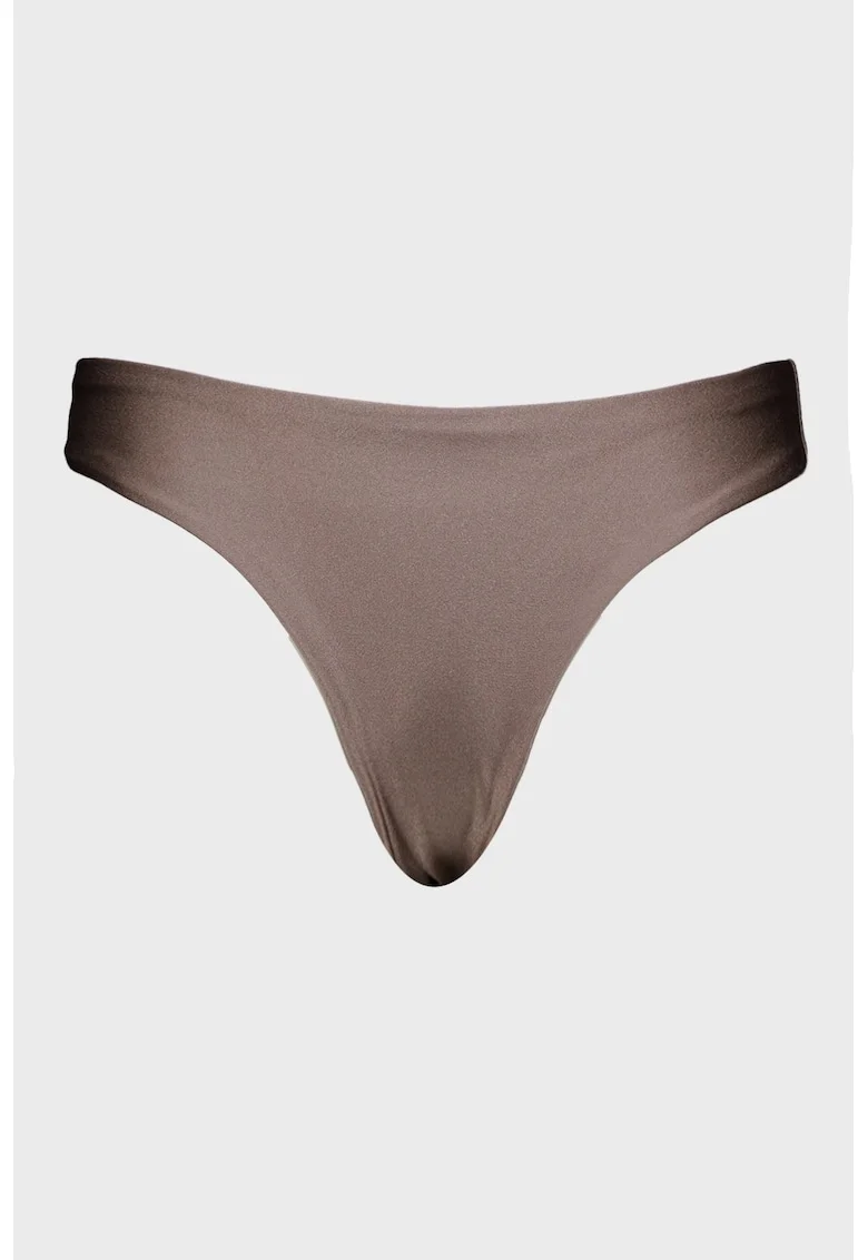 Slip cu model uni, Maro taupe