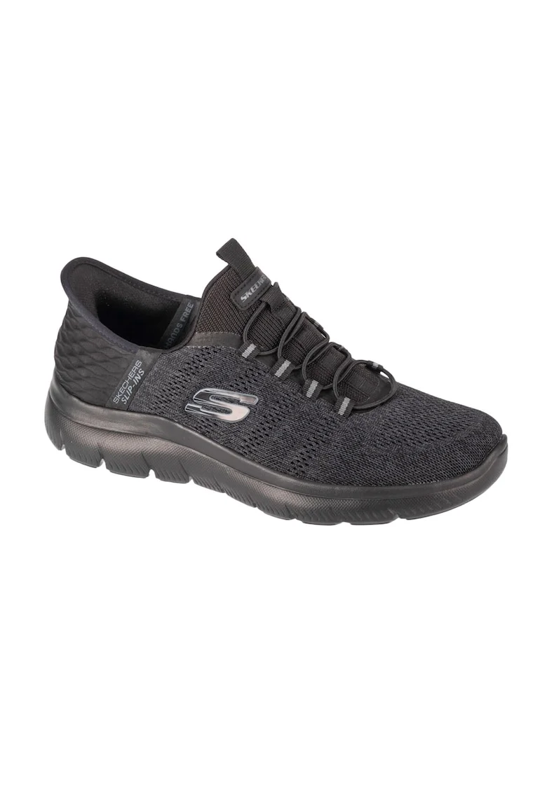 Pantofi sport,  Slip-Ins: Summits - Key Pace 232469, Negru