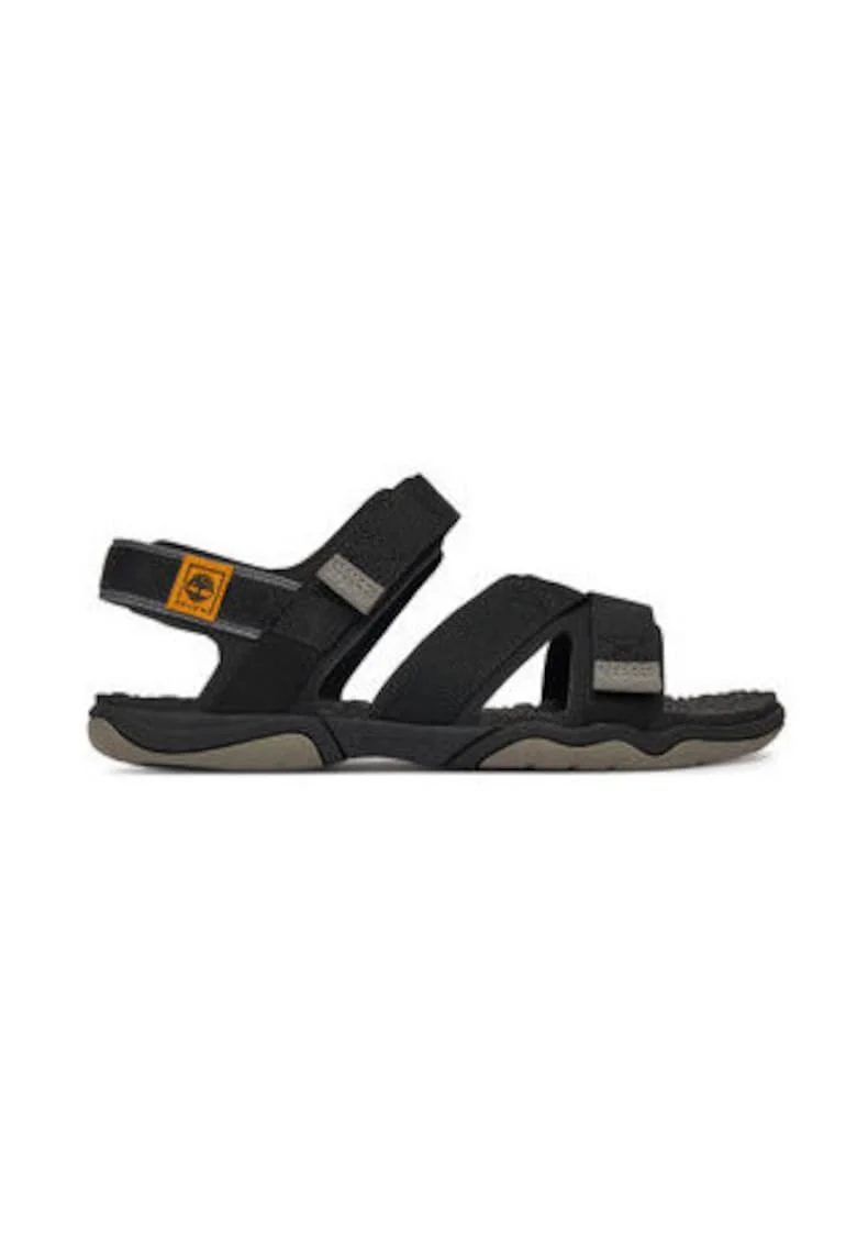 Sandale copii,  negru, material textil,