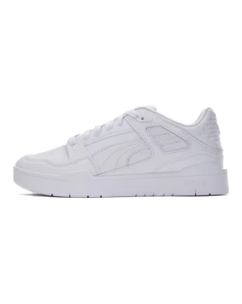 Pantofi barbatesti  Slipstream, piele naturala, talpa de cauciuc, alb,