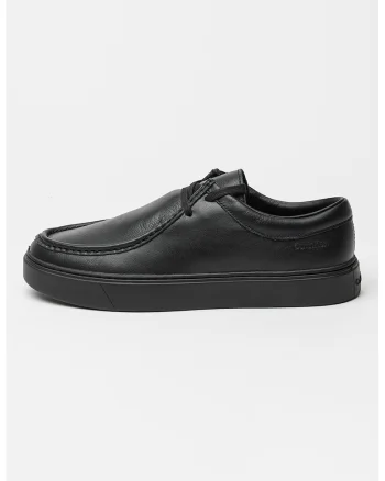 Pantofi slip-ins din piele, Negru