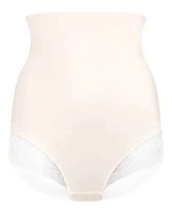 Chiloti tip corset modelator SLIM  Alb, Bej