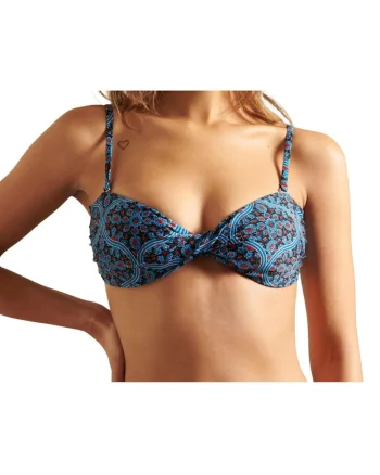 Sutien de baie cu bretele detasabile,