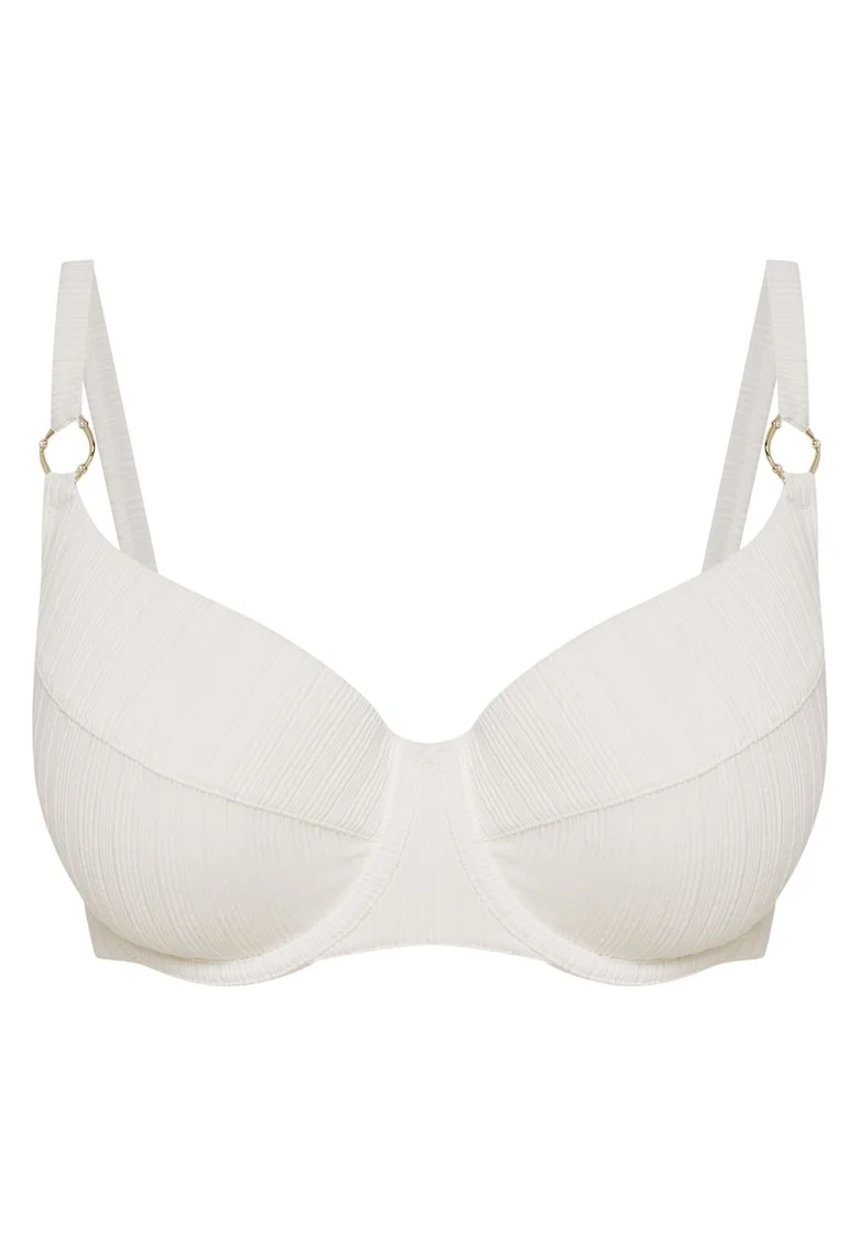 Sutien de baie dama classic Pearl  Alb, Alb