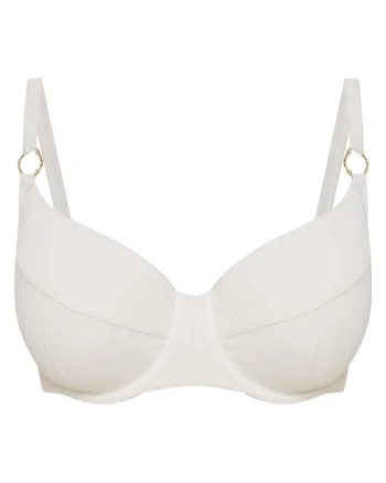 Sutien de baie dama classic Pearl  Alb, Alb