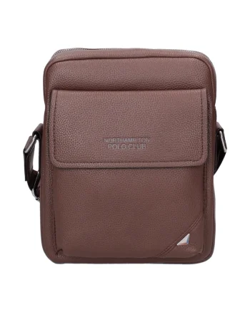 Geanta crossbody de piele ecologica, Verde inchis