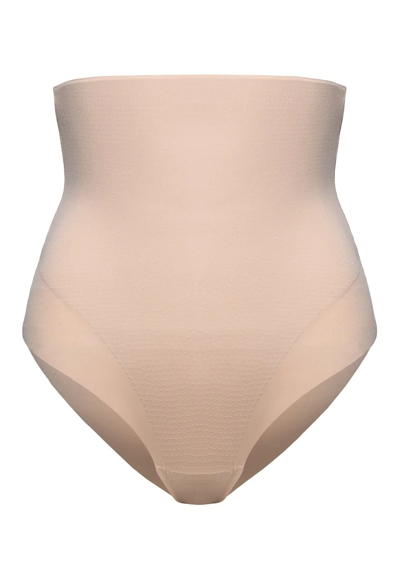 Chiloti modelator cu talie inalta, Bej Smooth, Bej