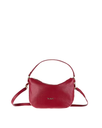 Geanta crossbody de piele Edera, Rosu