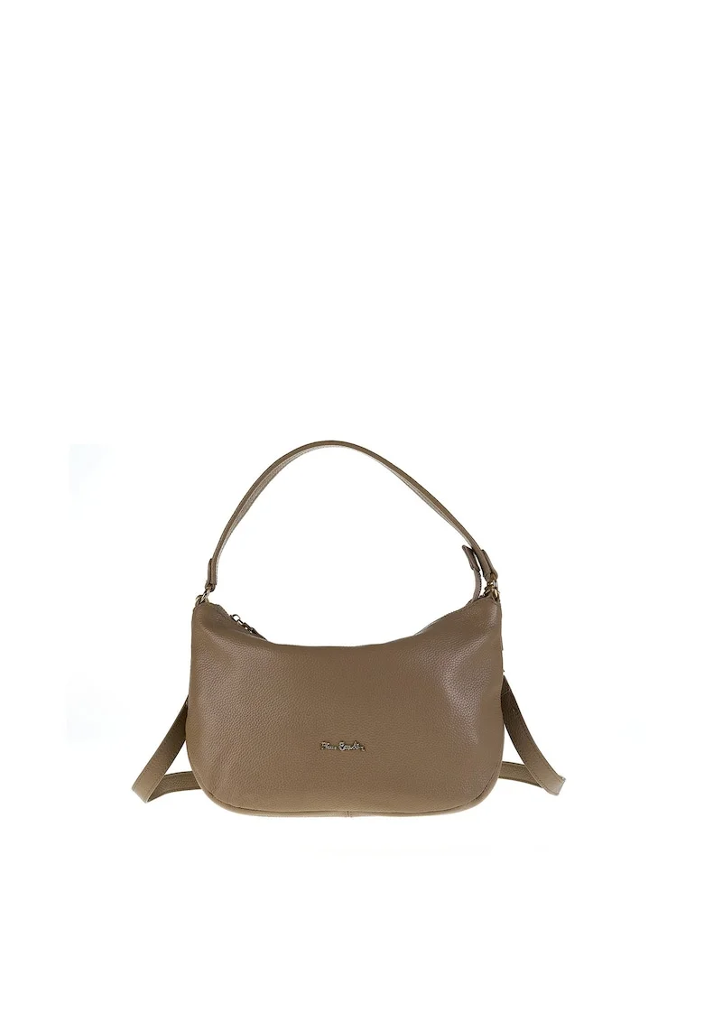 Geanta crossbody de piele Edera, Maro taupe