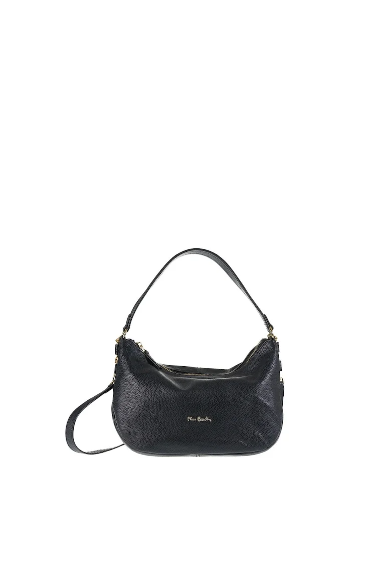 Geanta crossbody de piele Edera, Negru