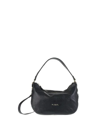 Geanta crossbody de piele Edera, Negru