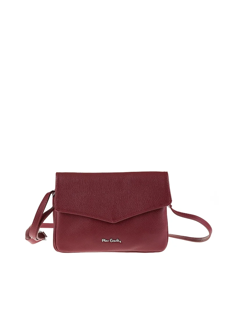Geanta crossbody de piele Seraphina, Visiniu
