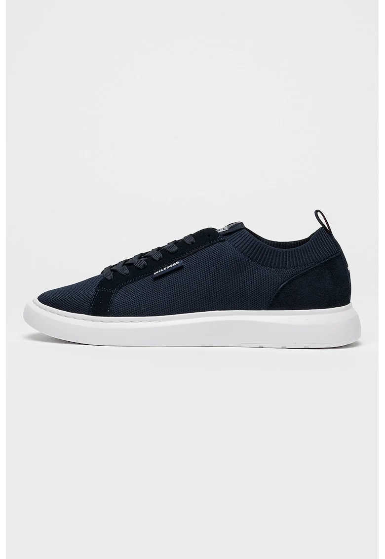 Tenisi slip-on tricotati, Albastru ultramarin