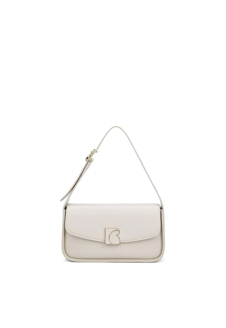 Geanta crossbody din piele ecologica Valora, Bej