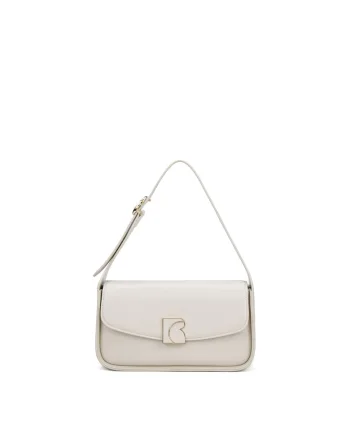 Geanta crossbody din piele ecologica Valora, Bej