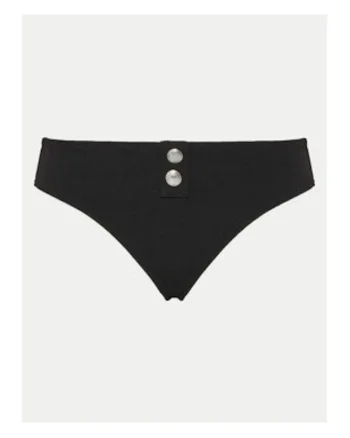 Slip de bikini dama,  negru, sintetic,